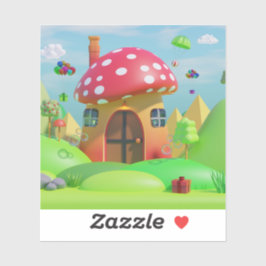 Adesivo Maravilha de Cartoon Bonito: Vinheta-Vinil de Cort