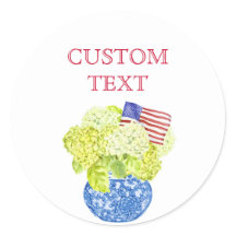 Marca Americana da Hydrangea da Aquarela Personali