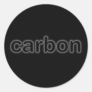 Adesivo Marca de carbono
