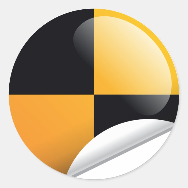 Adesivo Marca de teste de travamento (Frente)