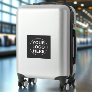 Adesivo Marca Empresa do Promocional de Logotipo da Cinza 