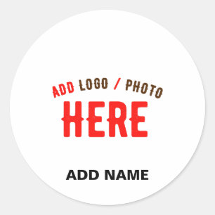 ADESIVO MARCA VERIFICADA BRANCA PERSONALIZÁVEL MODERNA