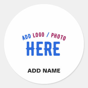 ADESIVO MARCA VERIFICADA BRANCA PERSONALIZÁVEL MODERNA