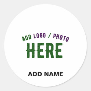 ADESIVO MARCA VERIFICADA BRANCA PERSONALIZÁVEL MODERNA