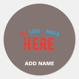 ADESIVO MARCA VERIFICADA DO CAFÉ PERSONALIZÁVEL MODERNO
