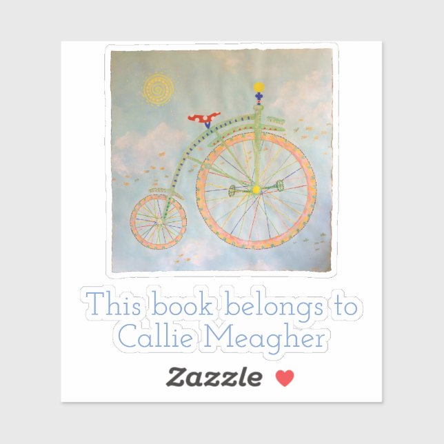 Adesivo Marcador/autocolante do Circo I (Folha)