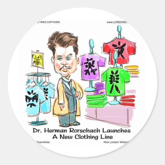 Adesivo Marcas Rorschach Presentes Engraçados, Camisetas M (Frente)