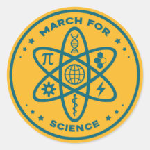 Marcha Não Oficial Para O Science Sticker