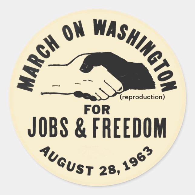 Adesivo Marcha No Washington Sticker (Frente)