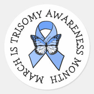 Adesivo Marche Trisomy Awareness Mês