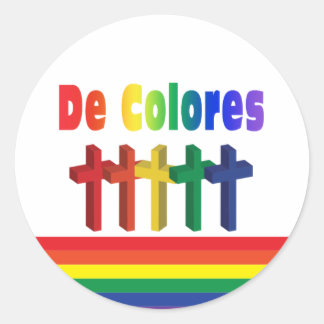Adesivo Marching Crosses De Colores Sticker