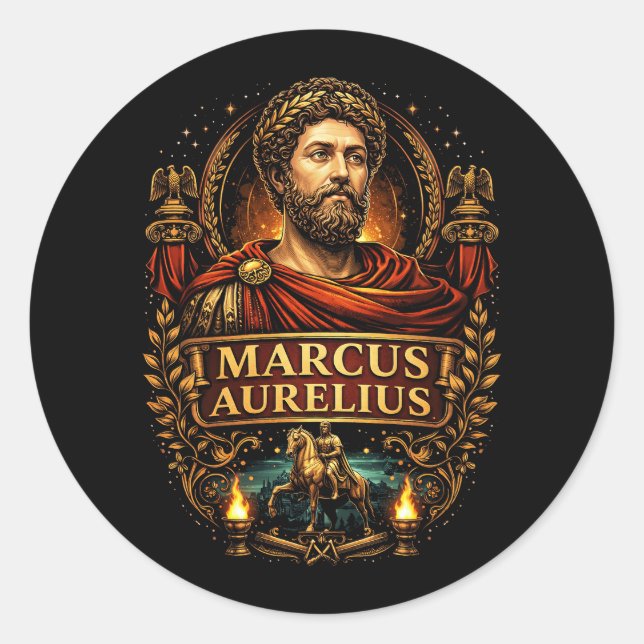 Adesivo Marco Aurélio (Frente)