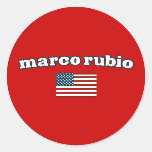 Adesivo Marco patriótico Rubio