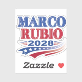 Adesivo Marco Rubio 2028 (3º)