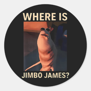 Adesivo Marcus O Verme Onde Está Jimbo James Meme Divertid