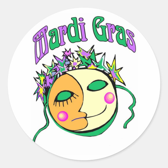 Adesivo MArdi Gras (Frente)