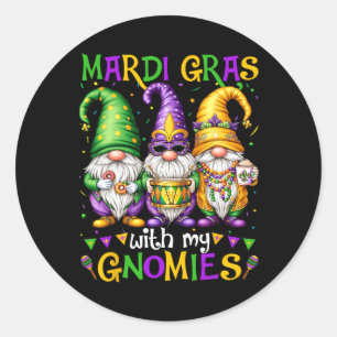 Adesivo Mardi Gras Com Meus Gnomos Gnomos Gnomos 2025 Cost