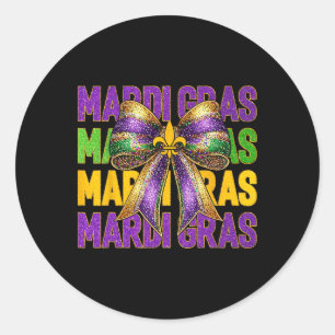 Adesivo Mardi Gras Coquette Arco Fat Terça-feira Nova Orle
