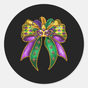 Adesivo Mardi Gras Coquette Arco Fat Terça-feira Nova Orle