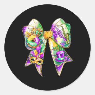 Adesivo Mardi Gras Coquette Arco Fat Terça-feira Nova Orle