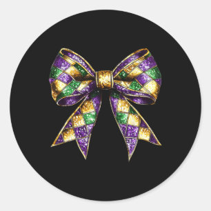 Adesivo Mardi Gras Coquette Arco New Orleans Fat Terça-fei