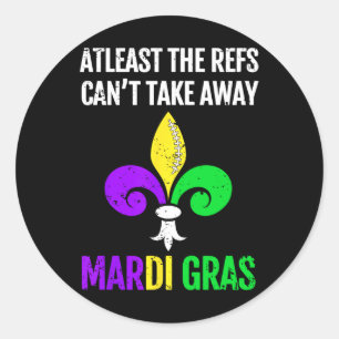 Adesivo Mardi Gras New Orleans Engraçada Pé-De-Foto