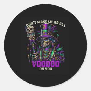 Adesivo Mardi Gras, Padre Bruxa Doutor Voodoo Em Você