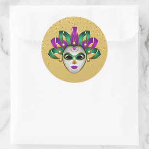Adesivo Mardi Gras Sticker