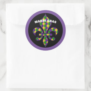 Adesivo Mardi Gras Sticker