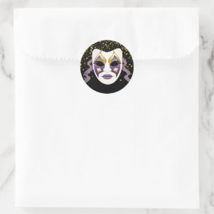 Adesivo Mardi Gras Sticker