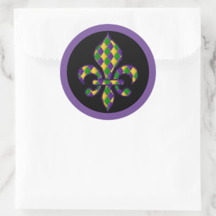 Adesivo Mardi Gras Sticker