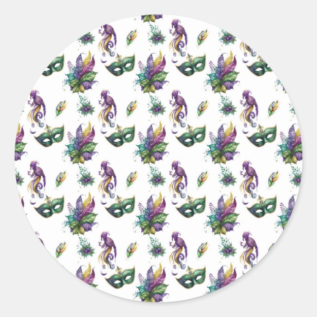 Adesivo Mardi Gras Sticker (Frente)