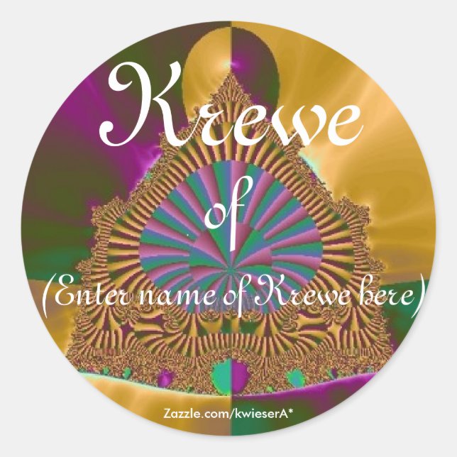 Adesivo Mardi Gras Stickers (Frente)