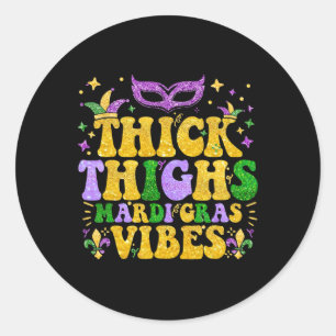 Adesivo Mardi Gras Vibes Fleur De Lis Mardi G