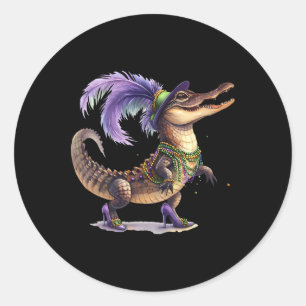 Adesivo Mardigator Alligator Carnival Costume Men Mães Mul