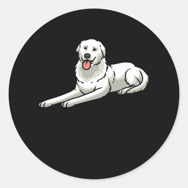 Adesivo Maremmano Abruzzese Sheepdog Dog (Frente)
