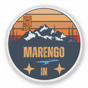 Adesivo Marengo, Indiana
