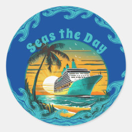 Adesivo Mares no Dia: Cruzar em Aventura!