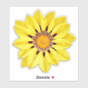 Adesivo Margarida Africana/Amarelo de mostarda Gazania