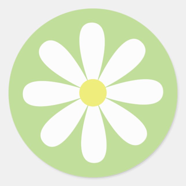 Adesivo Margarida Whimsical (Frente)