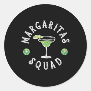 Adesivo Margarita Esquadrão Engraçado Cinco de Mayo Limão