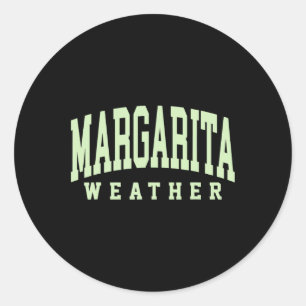 Adesivo Margarita Meteorologia Engraçada Cinco De Mayo Mar