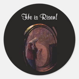 Adesivo Maria Madalena bonita & o túmulo vazio de Jesus