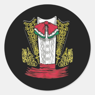 Adesivo Mariachi Charro Mexicano Costume Para Dia De Los M