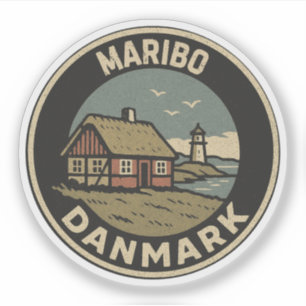 Adesivo Maribo, Dinamarca Danmark