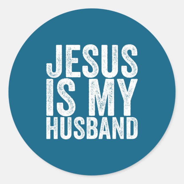 Adesivo Marido de Jesus (Frente)