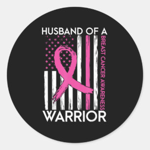 Adesivo Marido De Um Cancer De Sensibilização Para O Guerr