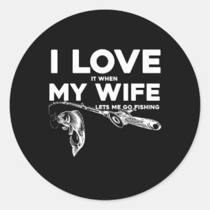 Adesivo Marido Engraçado Eu Amo Quando Minha Mulher Me Dei