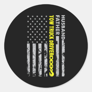 Adesivo Marido Padre Tow Motorck Bandeira Americana