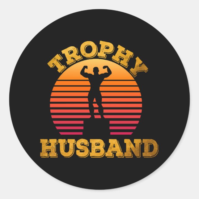 Adesivo Marido Troféu (Frente)
